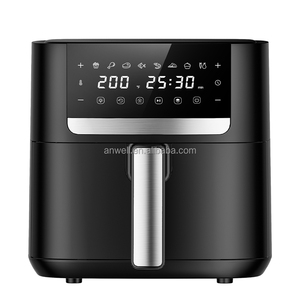 ANWELL Hot Selling 5L /6L/8L Air Fryer LED Touch Screen <strong>Airfryers</strong> 8 Preset Menus 304 Heating Tube Household Air Fryer OEM ODM - Product Image 1