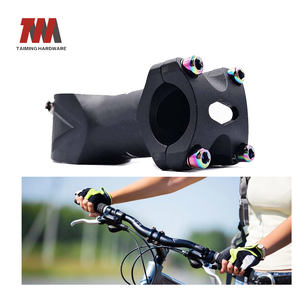 Boulon de tige de bicyclette boulons en titane pour tige de selle M5 M6 20mm vis anodisée haute résistance vtt boulons de vélo de <span class=keywords><strong>route</strong></span> pliants - Product Image 6