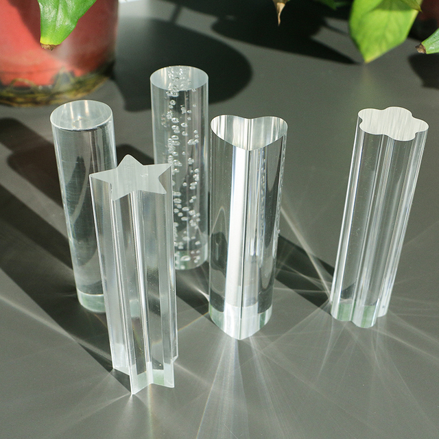Alands Acrylic Light Guide Rod Diameter 3mm 5mm and 10mm clear Color Acrylic Plastic Rod