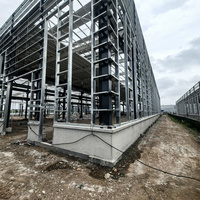 Entrepôt préfabriqué en structure métallique de haute qualité pour le stockage industriel, bâtiment métallique