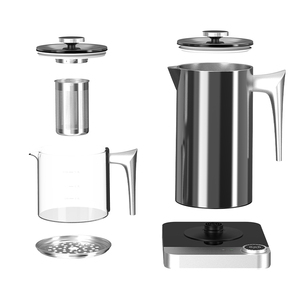 Bollitore Elettrico Turco Hotsy in Acciaio Inox SKD 2.9L, <span class=keywords><strong>Teiera</strong></span> in Vetro <span class=keywords><strong>con</strong></span> <span class=keywords><strong>Infusore</strong></span>, Set per Preparazione Tè - Product Image 5