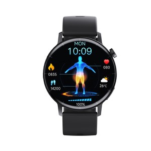 Montre connectée 1,55 pouces, écran rond, assistant vocal, connexion BT 5.3 pour usage quotidien et approvisionnement B2B - Product Image 1