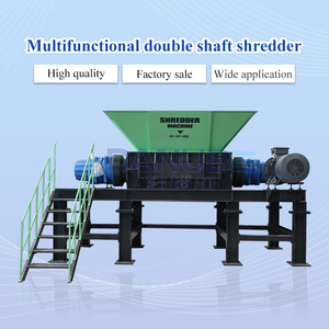 Trituradora Industrial Automática Multifuncional de Doble Eje de Alta Eficiencia con Caja de Cambios, Alta Productividad y Ecológica - Product Image 1