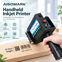 Imprimante jet d'encre thermique portable pour codes QR personnalisés, autocollants, boîtes, cartes, bouteilles, impression de logos et de dates