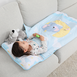 <span class=keywords><strong>Elefante</strong></span> unisex Kid Sleeping Mat Almohada extraíble Dibujos animados Niño Siesta Mat para guardería y preescolar - Product Image 5