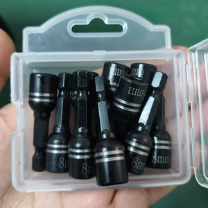Strong Magnetic Socket 8mm Hexagonal Bit For Electric Drill High Hardness Chromium Vanadium Steel - Product Image 1