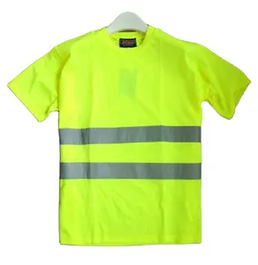 High Visibility Reflective Safety T-Shirt for Work Safety