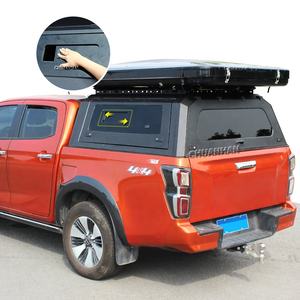 <span class=keywords><strong>MITSUBISHI</strong></span> l200 BT-50 için sürgülü pencereler dmax gölgelik ile pickup gölgelik alüminyum arka hardTop gölgelik - Product Image 3