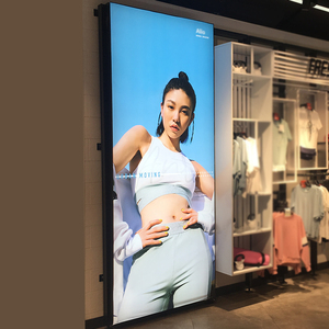 Nhôm Vải Khung Superthin Lightbox Dệt Dẫn Hiển Thị Hộp Đèn - Product Image 5