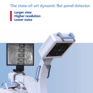 Système de radiographie numérique mobile FPD C-arm à positionnement rapide et haute efficacité, appareil de radiographie portable CMX-118F - Product Image 4
