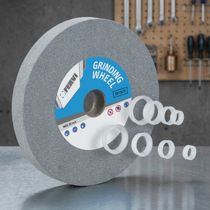 Meules abrasives FERVI MOLA en corindon gris 46 Grana 200x25x32mm 3350 tr/min - Product Image 2