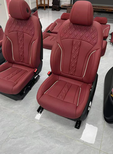 Set Completo di Coprisedili Personalizzati in Pelle Nappa di Lusso Adatti per <span class=keywords><strong>BMW</strong></span> <span class=keywords><strong>Serie</strong></span> 3, <span class=keywords><strong>Serie</strong></span> 7, X1, X2, X3, <span class=keywords><strong>Serie</strong></span> <span class=keywords><strong>1</strong></span> - Product Image 4