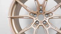Jantes concaves personnalisées de 18, 19, 20, 21, 22 pouces, 5x112, 5x114.3, 5x120, forgées en champagne pour BMW Audi S3 RS3 RS5 AMG S R2