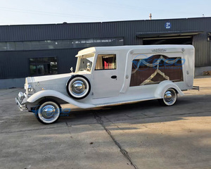 Nigeria Jamaïque Meilleures ventes Véhicule funéraire électrique blanc à quatre roues, style voiture classique, pour transport de cercueil - Product Image 2