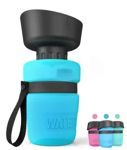 Wholesale Dog Outing Travel Water Bottle Drinker Portable Water Bottle Pet Outdoor Drinking Water Accompanying Cup