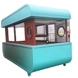 Food Truck Light Caf Capsule 4,8 m avec structure en aluminium, verre trempé, alimentation intégrée, utilisation extérieure - Product Image 5