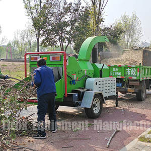 Trituradora de Madera Industrial Diésel Tirox con Funciones Digitales, Componentes Principales (Motor del Triturador, Caja de Cambios) - 1 Año de Garantía - Product Image 2