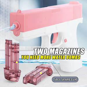 Rapid Fire Water Blaster 60ML Pistola de agua eléctrica con diseño de PISTOLA DE PULVERIZACIÓN continua para niños Perfecta diversión de verano al aire libre - Product Image 5