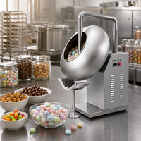 Petite machine de fabrication de dragées et de revêtements en sucre pour chocolat, amandes et cacahuètes, avec moteur de broyage de cacahuètes, à vendre