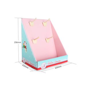 Expositor de Cartón Plegable y Ecológico Personalizable para Navidad, con Gancho para Accesorios Móviles Pequeños - Product Image 6