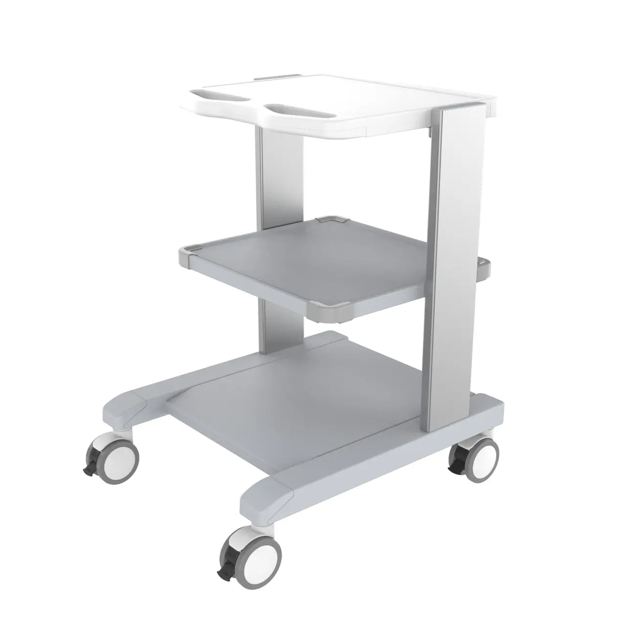 Carrito de endoscopia ajustable de altura móvil para médicos, tratamiento de pacientes, enfermería, MGE-MT9, China