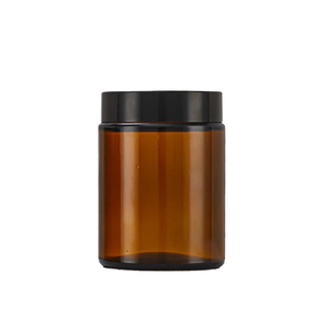 Ambar Color Custom Eye Cream <b>Glass</b> <b>Jars</b> 5g-50g <b>with</b> Aluminum <b>Lid</b> in Stock/ - Product Image 1