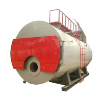 Chaudière à vapeur industrielle série WNS personnalisable, fournie directement par l'usine, 2 tonnes, 4 tonnes, 6 tonnes, 12 tonnes, double combustible gaz naturel/diesel