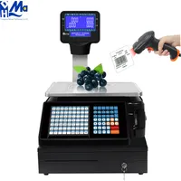 Layar sentuh komersial Yueda Optronics panel layar sentuh kapasitif 15 inci untuk mesin POS