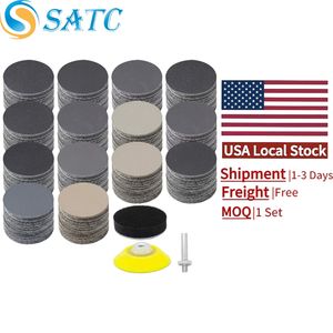 Stok lokal AS-182 buah 2 inci amplas kering basah bantalan <span class=keywords><strong>Hook</strong></span> <span class=keywords><strong>Loop</strong></span> pengamplasan cakram 60-10000 Grit untuk Bor - Product Image 1