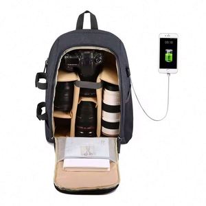 Sac à dos pour appareil photo imperméable, échantillon gratuit, vente en gros, avec compartiment pour ordinateur portable, pour photographes - Product Image 2