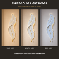 Appliques Murales LED Design Moderne, Lampes d'Intérieur Décoratives en Résine de Haute Qualité pour Hôtel, Villa, Projet et Art Domestique 220V