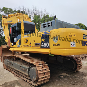Excavatrice d'occasion Komatsu PC400 PC450 à vendre, 40 tonnes, fabriquée au Japon, importée avec emballage d'origine, bon état - Product Image 2