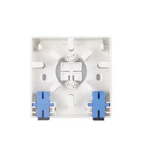 FTTH2ポート光ファイバー86タイプ光学壁コンセント終端ボックスパネル光ファイバー端子ボックス - Product Image 6