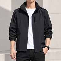 Liquidation - Sans Retour - Blouson Bomber Sportif Léger et Imperméable pour Homme avec Fermeture Éclair - Collection Automne