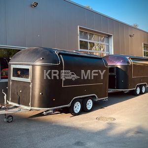 2025 Stainless Steel Truck Hot <b>Dog</b> Deep Fryer Pizza Mini <b>Food</b> Trucks Miami Ice Push <b>Stand</b> Cart Trailer - Product Image 4