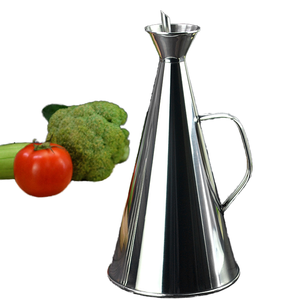 HOT Seller Essential Controllable Food Grade <b>Stainless</b> <b>Steel</b> Oven/Dishwasher/<b>Microwave</b> Safe Cooking Edible Oil Bottle 500ml - Product Image 1