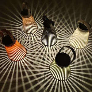 Luz <span class=keywords><strong>LED</strong></span> impermeable para patio al aire libre, carga <span class=keywords><strong>Solar</strong></span>, jardín creativo, linterna decorativa, luz de ambiente - Product Image 2