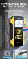 FNIRSI WD-01 Metalldetektor-Wand scanner mit neu entworfenem Position ierungs loch für AC-Live-Kabel drähte Metall-Holz bolzen finden