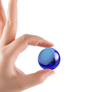 Loa Mini Kim Loại Nhiều Màu Tùy Chỉnh Loa Bluetooth Mini Ngoài Trời Không Dây Màu Xanh Dương - Product Image 1