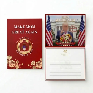 Carte de vœux pour la fête des mères, design personnalisé, papier artistique, estampage à chaud, cadeau idéal pour maman, épouse, <span class=keywords><strong>grand</strong></span>-mère, cartes de remerciement premium 5x7 - Product Image 4