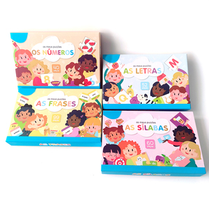 Libro delle Attività Fai-da-Te per la Prima Infanzia, Libro di Puzzle con Adesivi per Bambini 2-4 Anni, Stimola Studio e Gioco, Carte Flash/Carte Cognitive - Product Image 2