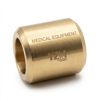 Bague linéaire de précision en laiton, tige de guidage en bronze et arbre de précision en cuivre, pièces usinées CNC sur mesure, usine de fabrication