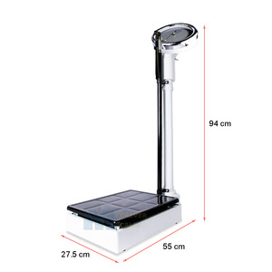 Balance mécanique à cadran de 200 kg avec mesure de la taille, multi-usages pour hôpital, clinique, domicile, design personnalisable - Product Image 2