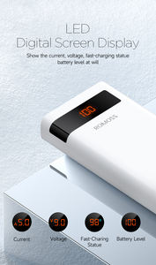 Batterie externe Romoss 30000 mAh, <span class=keywords><strong>coque</strong></span> de batterie externe Baseus, batterie externe 18650 50000 mAh, batteries externes à charge rapide - Product Image 3