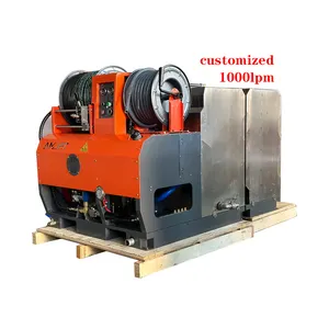 Werkspreis Hochdruck-Wasserdüsen-Ausrüstung Benzinmotor Abwasserkanal Abfluss entriegelnde Rohrreinigungsmaschine