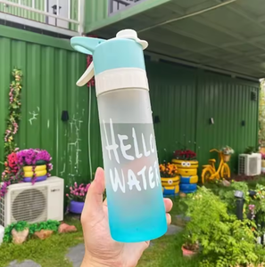Wholesale Strong Shatterproof Spray Water <b>Cup</b> <b>Large</b> Capacity Male Female Sports Food Grade Student Cooling Portable Bottle Air - Product Image 3