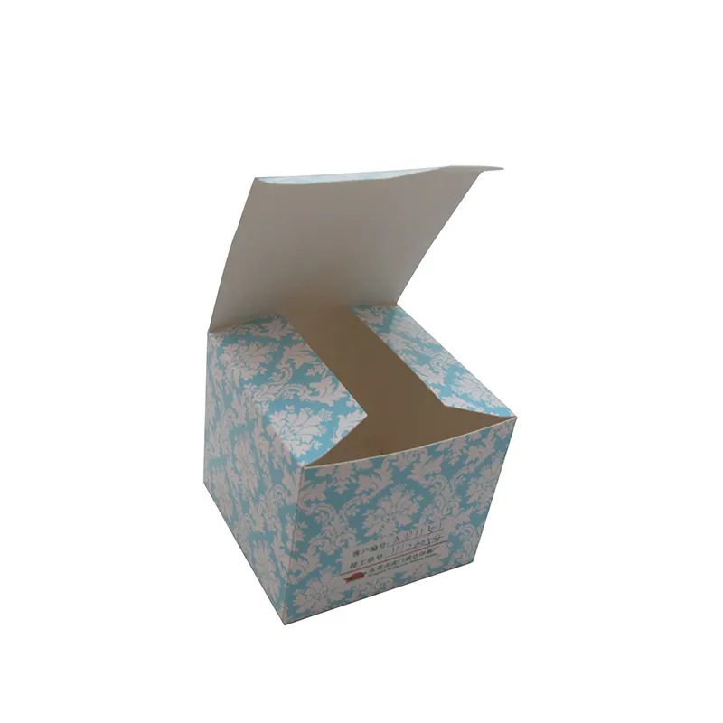 Custom Printed Drawer Kraft Mini 2 4 6 12 16 Holes Cupcake Box with insert holder