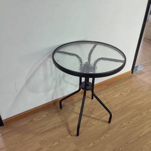 Bàn ghế ngoài trời hiện đại chất lượng cao, bàn bar nhỏ, bàn cà phê, mặt kính cường lực dành cho khách sạn, phòng khách, trường học - Product Image 5