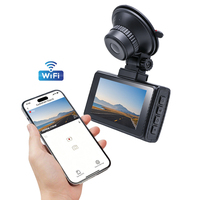 Mini caméra de tableau de bord GPS double objectif pour voiture, enregistreur de conduite OEM professionnel, nouveau design amélioré 3 pouces pour voitures