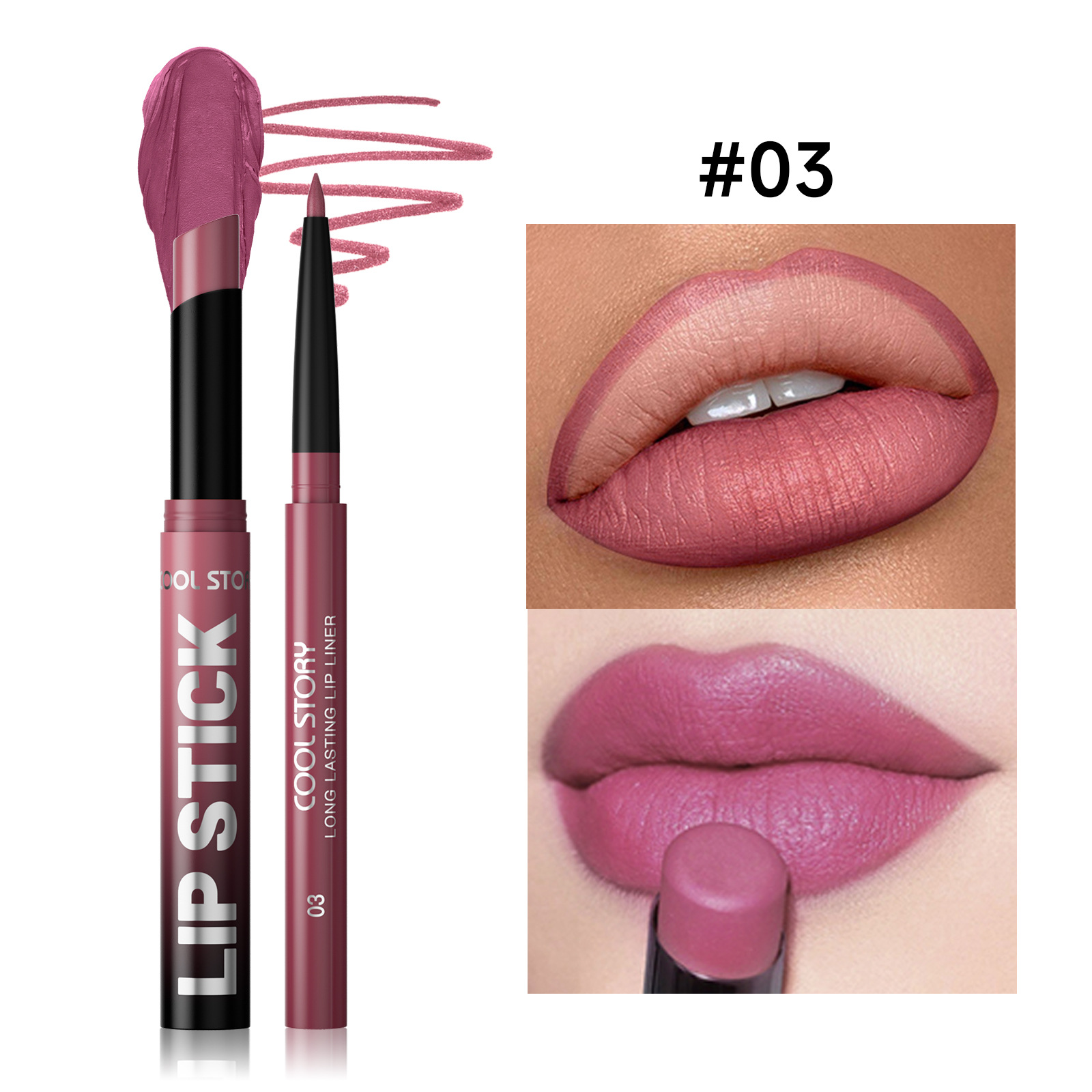 CL2552#03 Mauve Rose: Pale Purple Rose Color
